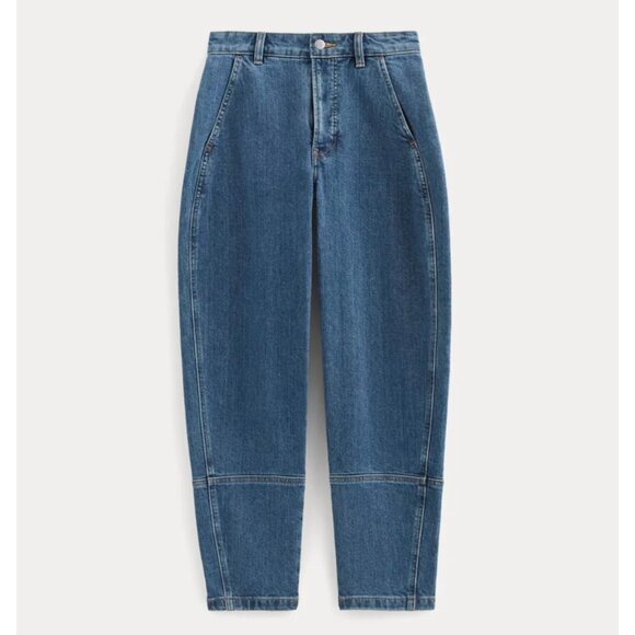 Everlane The Utility Barrel High-Rise Cropped Jean 29R - Picture 1 of 13
